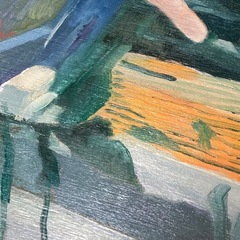 【2/28まで】ベニヤ板　円形　木材　材木　直径90cm円形　3枚の画像