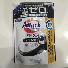 アタックZERO 詰め替え用1140g ワンハンド　計６点セットの画像