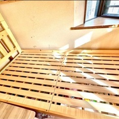 【2月末まで】木製 2段ベッドの画像