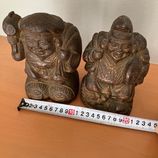 七福神　　鉄製置物