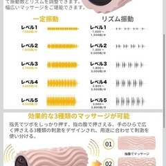 【未使用】振動フォームローラー 筋膜リリース USB充電 5段階（動作確認済）の画像