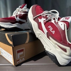 優里✖️FILA スニーカー　コラボ　靴の画像