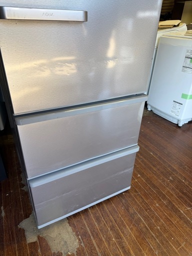 NO B845?福岡市内配送設置無料✨?冷蔵庫 ブライトシルバー AQR-27M-S [272L /3ドア /右開きタイプ] 2022
