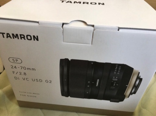 (新品未使用)タムロン 交換用レンズ SP 24-70mm F2.8 Di VC USD G2 A032N（ニコン用)