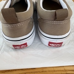 バンズ　スニーカー　ベージュ　22センチの画像