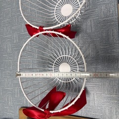 スチールカゴ2つの画像