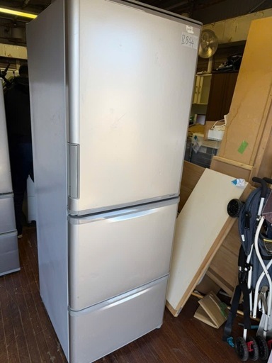 NO B844?福岡市内配送設置無料✨?冷蔵庫 ゴールド系 SJ-W353G-N [350L /3ドア /左右開きタイプ]2021ねん