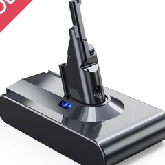 EVARY ダイソン v8バッテリー互換 sv10 6000mAh 21.6V大容量 V8全シリーズ対応 PSE認証済の画像