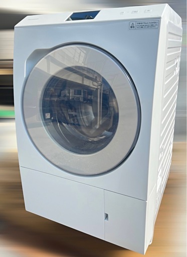 パナソニック ドラム式洗濯機 ( NA-LX129AR)12/6kg 2022年モデル 洗浄力抜群 【東京・神奈川送料無料】その他地域