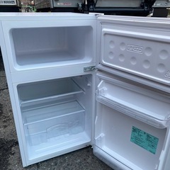 NO B840冷蔵庫 ホワイト JR-N85D-W [85L /2ドア /右開きタイプ] 2021年の画像