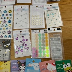 シール　ダイソー　セリア　サンリオの画像