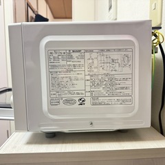 SHARP 電子レンジ　美品の画像