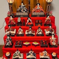 雛人形　7段飾りの画像