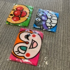 【新品・未使用】アンパンマン ★ フリースブランケット3枚セット　希少の画像