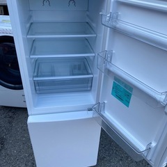 NO B847🌈福岡市内配送設置無料✨🌈ハイアール　冷蔵庫　173L JR-NF173D ホワイト ホワイト JR-NF173D(W) [幅50.2cm /173L /2ドア /右開きタイプ /2023年]の画像