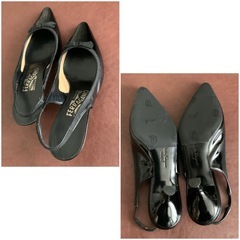 サルバトーレフェラガモ【22㎝位】パンプス☆クリーニングお手入れ済6366の画像