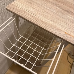 キャスター付きキッチンワゴン／サイドワゴンの画像