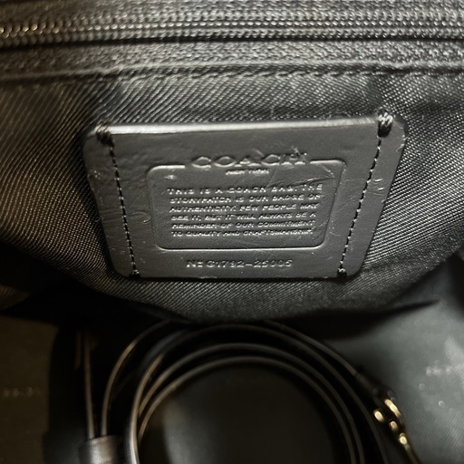 COACH  レザーハンドバッグ