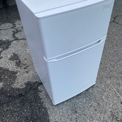 NO B840冷蔵庫 ホワイト JR-N85D-W [85L /2ドア /右開きタイプ] 2021年の画像