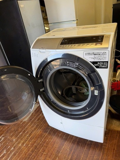 NO B843?福岡市内配送設置無料✨?ドラム式洗濯乾燥機 ビッグドラム ホワイト BD-SV110EL-W [洗濯11.0kg /乾