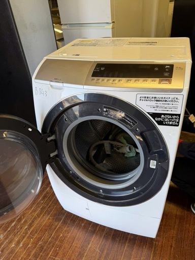 NO B843?福岡市内配送設置無料✨?ドラム式洗濯乾燥機 ビッグドラム ホワイト BD-SV110EL-W [洗濯11.0kg /乾