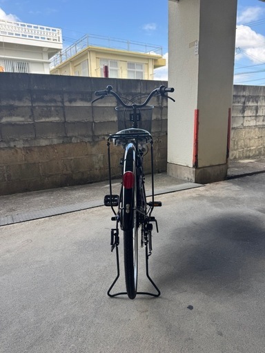 自転車27インチ6速変換