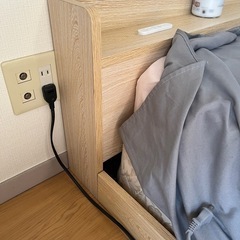 【無料譲渡】ダブルサイズベッドフレームの画像