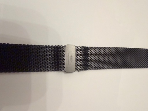 Apple Watch 純正バンド 49mm ブラック　チタニウム　ミラネーゼループ - M MXKG3FE/A　