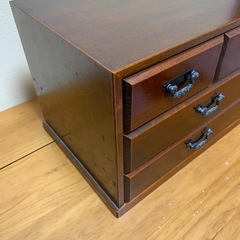 木製小物入れ箱の画像