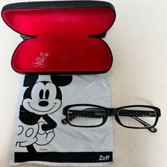 zoff ディズニーコラボ眼鏡 3点セットの画像