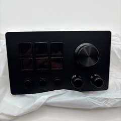 ストリームコントローラー 12 マクロキーボード ブラックの画像