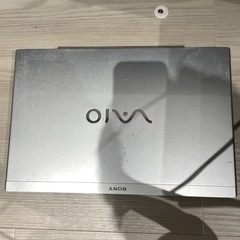 SONY VAIO ノートPC シルバーの画像