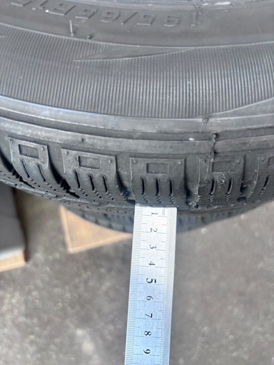 【ホイール付】195/65R15 スタッドレス 4本 IMPERIAL 残溝5mm
