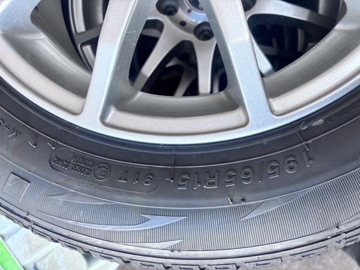 【ホイール付】195/65R15 スタッドレス 4本 IMPERIAL 残溝5mm
