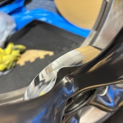 INFINITI FX50純正ホイール　ポリッシュ加工の画像