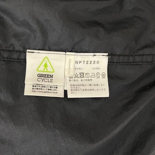 ノースフェイス コンパクトジャケット ブラック XL
