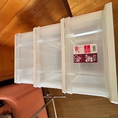 アイリスオーヤマ　衣装ケース三段 の画像