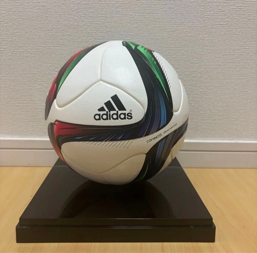 【超激レア・当選品】井原正巳 アビスパ福岡就任　開幕戦　直筆サインボール (2014 W杯公式球 ブラズーカ)