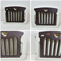 日本育児 Kids Land 2way ベビーゲート ベビーサークル 扉付きの画像