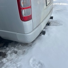 ハイエース　ワイド用　3本出　ヒッチメンバー &ヒッチカーゴセットの画像