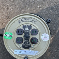 家庭生活用品💡多目的用🧹延長ドラムコードの画像