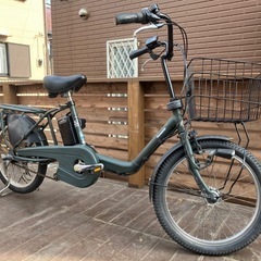電動自転車　Panasonic   gyutto mini dx  　　　　　 エコナビ搭載車！　20inc 　大容量12ah！　　　　　  の画像