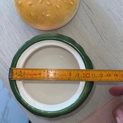 ハンバーガー型小物入れ 陶器製の画像