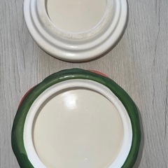 ハンバーガー型小物入れ 陶器製の画像