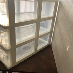 ★クリア　3段引出し★の画像