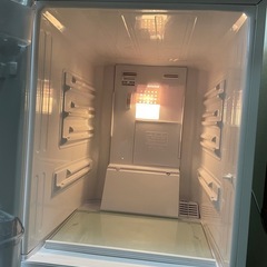 譲渡決定　
SHARP2ドア冷蔵庫　古いですが綺麗の画像