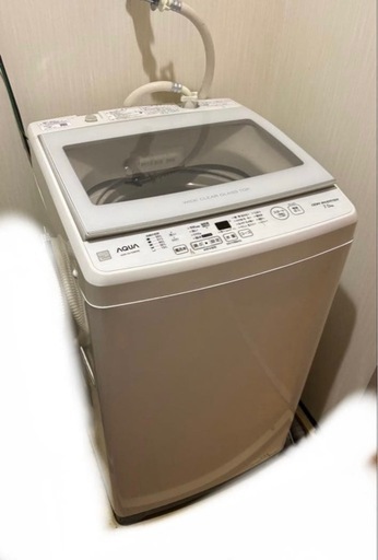 AQUA 7kg 洗濯機 本体
