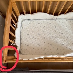 ベビーベッドの画像