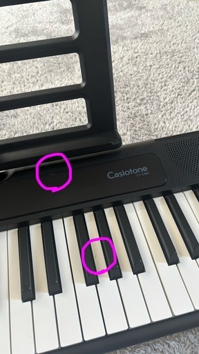 キーボード　電子ピアノ　61鍵盤　カシオ　CT-S300