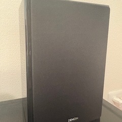 シルバーのmarantz製ミニコンポ、リモコン付き、2018年製。の画像